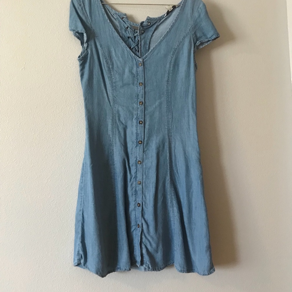 denim dress
